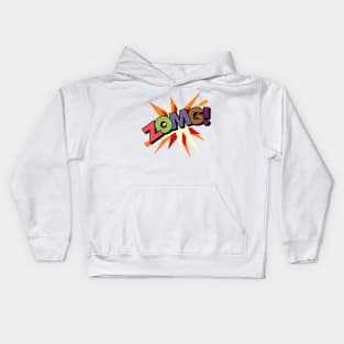 Comic Book Pop Art ZOMG Kids Hoodie